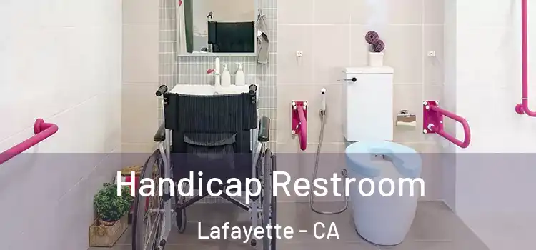 Handicap Restroom Lafayette - CA
