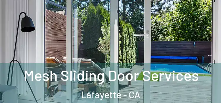Mesh Sliding Door Services Lafayette - CA